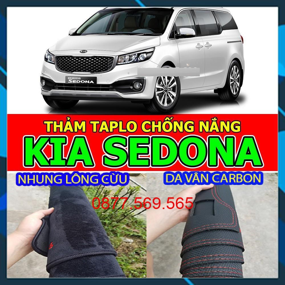 THẢM TAPLO XE KIA SEDONA 2021-2020-2019-2018-2017-2016-2015,THẢM CHE NẮNG TAPLO XE HƠI CAO CẤP NHUNG LÔNG CỪU-DA VÂN