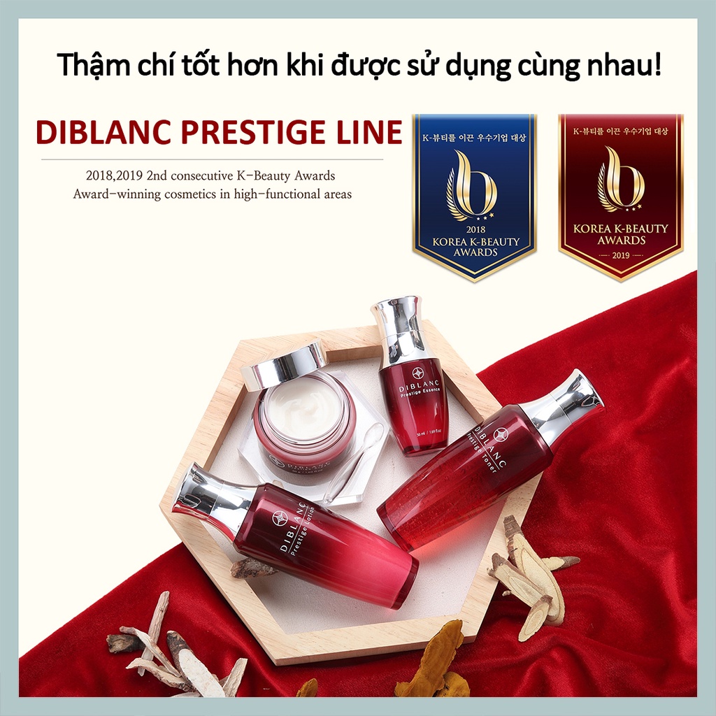 Toner Đông y Uy Tín 130ml  Prestige Toner 🔶 trắng da và chống nếp nhăn / Chống lão hóa / Dinh dưỡng / Độ đàn hồi / Dưỡng ẩm 🔶