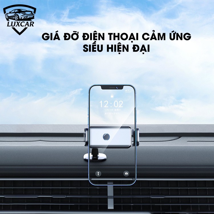 Giá đỡ điện thoại cảm ứng đóng mở gắn trên ô tô | Thiết kế sang trọng,hiện đại LUXCAR | BigBuy360 - bigbuy360.vn