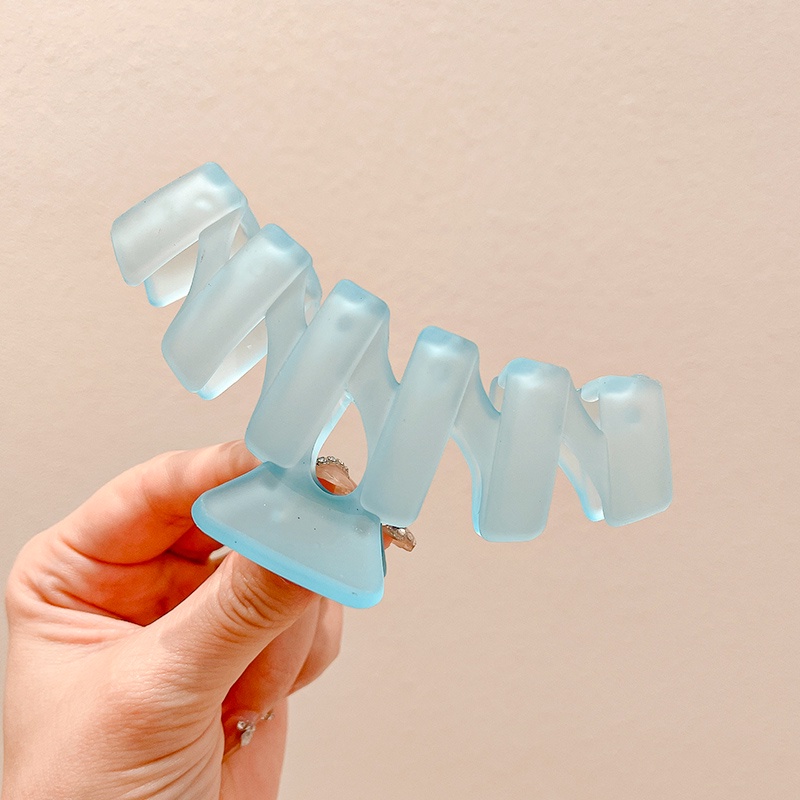 Kẹp Tóc Hình Cá Mập Thiết Kế Lưng Độc Đáo Thời Trang Theo Phong Cách Hàn Quốc Cho Nữ