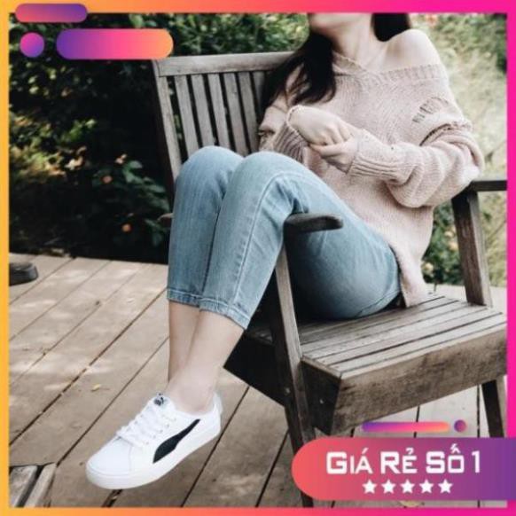 [Sale 3/3] 💫𝐅𝐫𝐞𝐞𝐬𝐡𝐢𝐩 𝐂𝐡𝐢́𝐧𝐡 𝐇𝐚̃𝐧𝐠 💫Giày Puma Đạp gót MULE HOT TREND 2020 ( Đen-Trắng) Sale 11 ' > $ . "