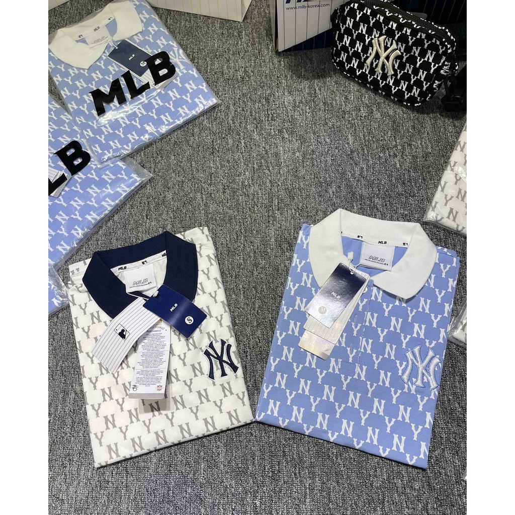 (HÀNG XUẤT XỊN) Áo Polo M//L//B Monogram 2 màu, Size S M L, Full tag code | BigBuy360 - bigbuy360.vn