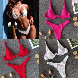 BIKINI CÓ GỌNG NÂNG NGỰC THIẾT KẾ CUP KIỂU CÁCH QUẦN LỌT KHE TÔN MÔNG