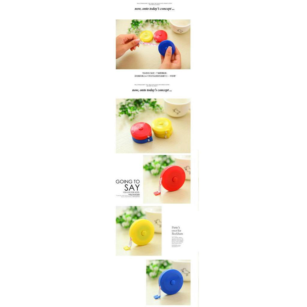 Cuộn thước dây nhỏ mini nhiều màu lựa chọn