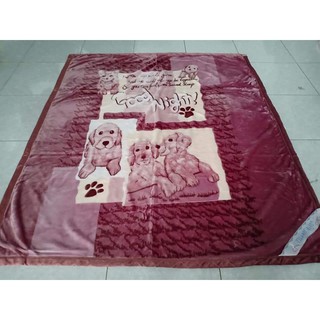 Chăn lông len mềm mịn nặng 2kg