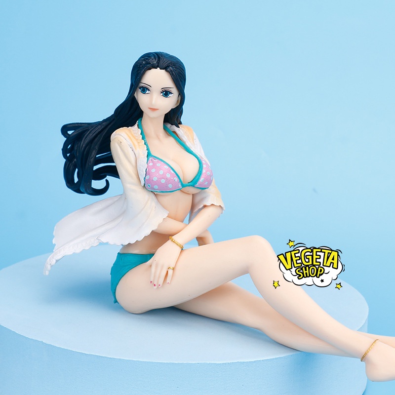 Mô hình One Piece - Nico Robin sexy quyến rũ xinh đẹp dễ thương tạo dáng ngồi duỗi chân - Dài 19cm Cao 11cm