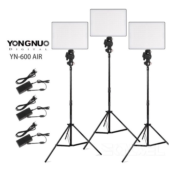 Bộ 3 đèn led Yongnuo YN600 Air