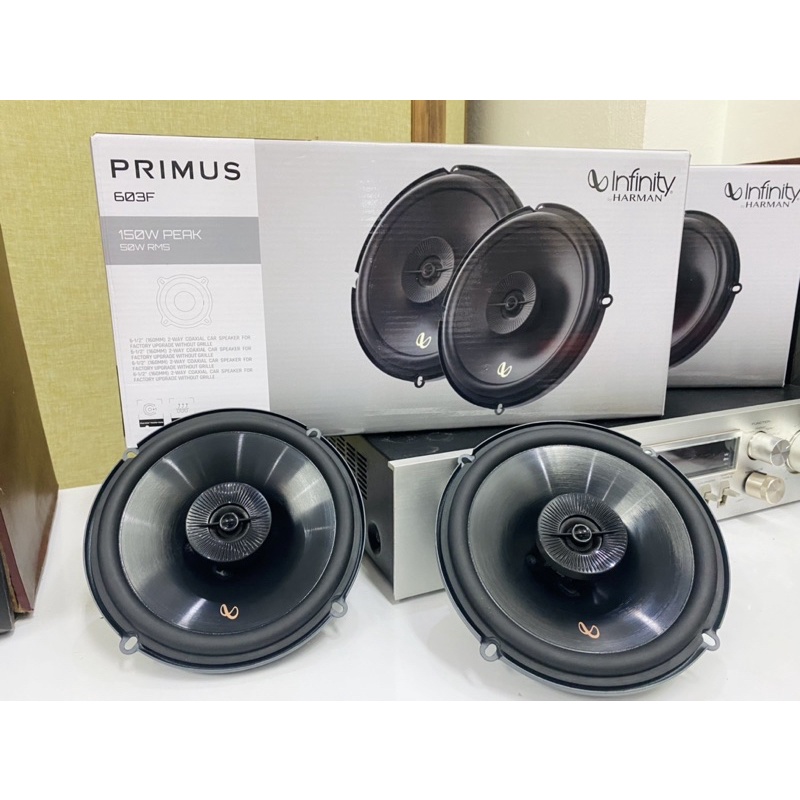 Củ loa cánh đồng trục Primus 603F Infinity by Harman nắp cánh Ô tô hoặc lên thùng cực Hay