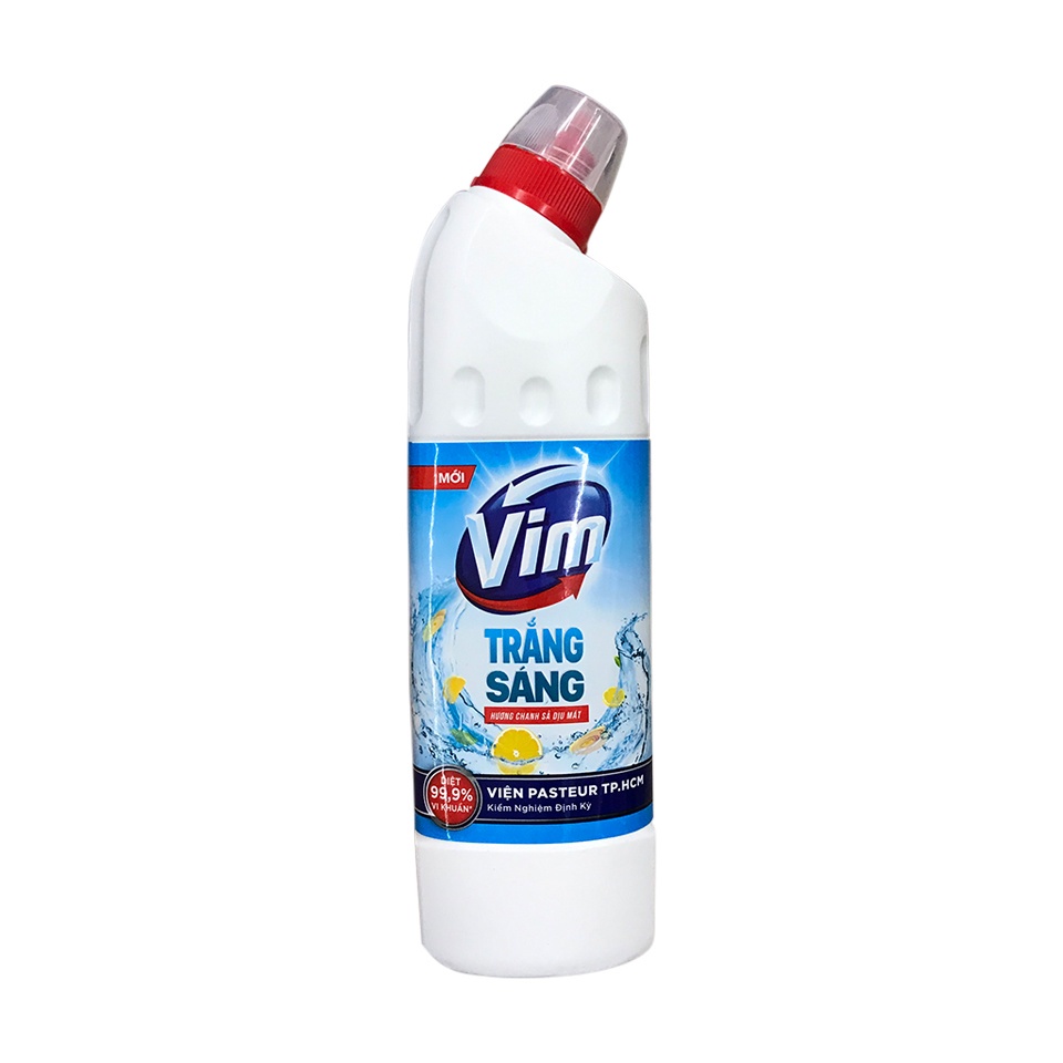 Gel Tẩy Rửa Trắng Sáng Vim - Hương Chanh Sả (475ml)