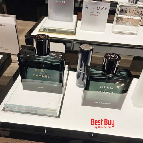 Nước Hoa Chanel Bleu De Parfum Nam Hương Gỗ Mạnh Mẽ Tự Do 100ml