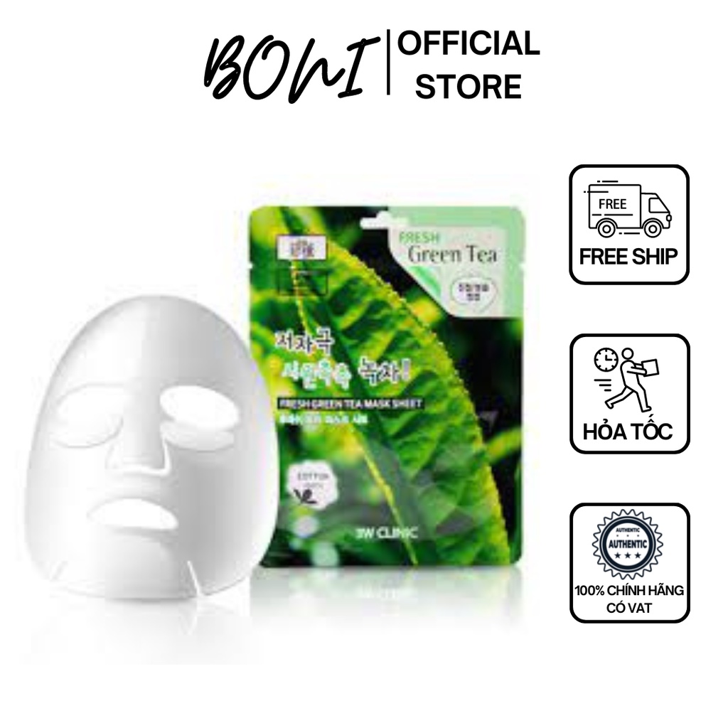 Mặt nạ giấy 3W ClInic, mặt nạ COLLAGEN cho da nhạy cảm