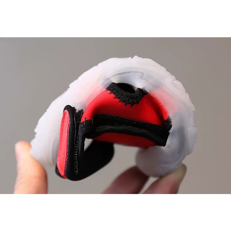 Sandal chống vấp-dép tập đi cho bé quai ngang dán vải có đèn led,quai vải thầm mồ hôi thoáng mát, siêu mềm, siêu êm 8021