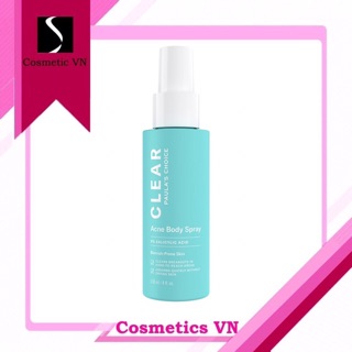 Xịt giảm mụn CLEAR ACNE BODY SPRAY PAULA’S CHOICE