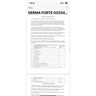 Giảm Thâm mụn DERMA FORTE