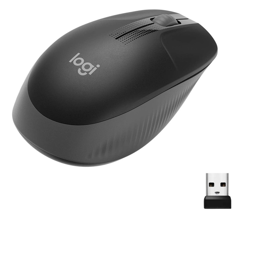 Chuột không dây Logitech M190 - Hàng Chính Hãng