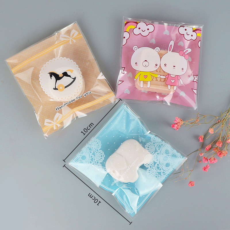 Set 20 Túi Ziplock Túi Đóng Gói Quà Tặng Xà Phòng/Bánh Quy,Sáp Thơm