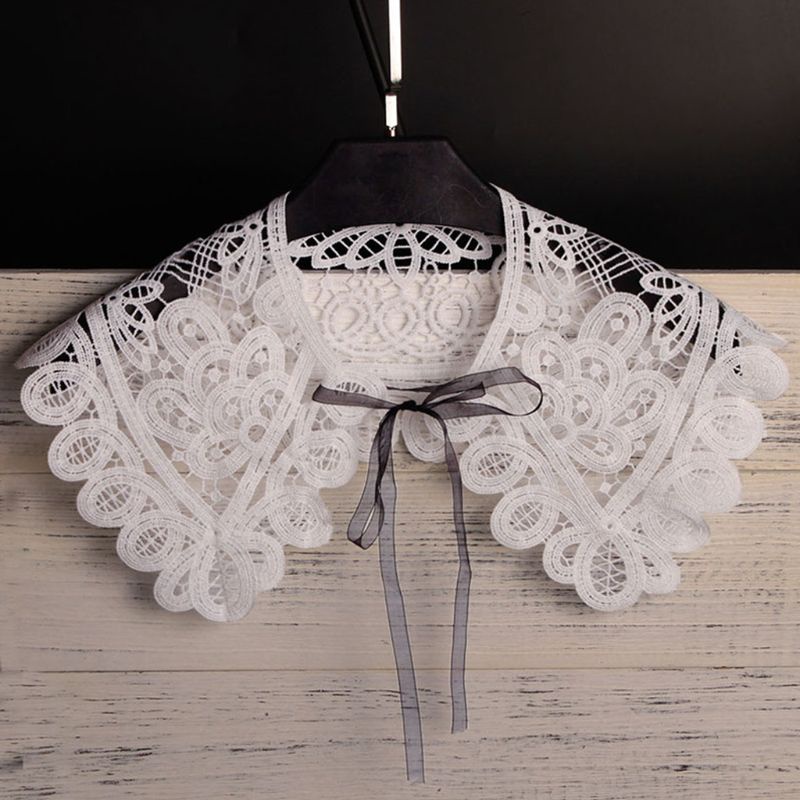 Cổ Áo Ren Khoét Lỗ Thời Trang Cho Nữ