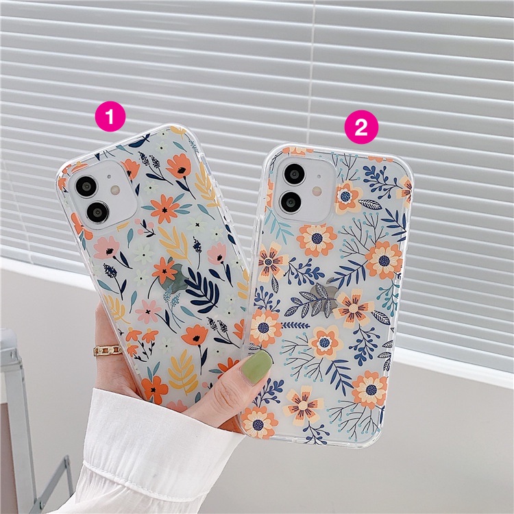 Ốp iphone hoa lá vintage cho 11/11pro/11promax/6/7/8/plus/splus/x/xs/xr/xsmax/12/12pro max/13/13pro max- t108