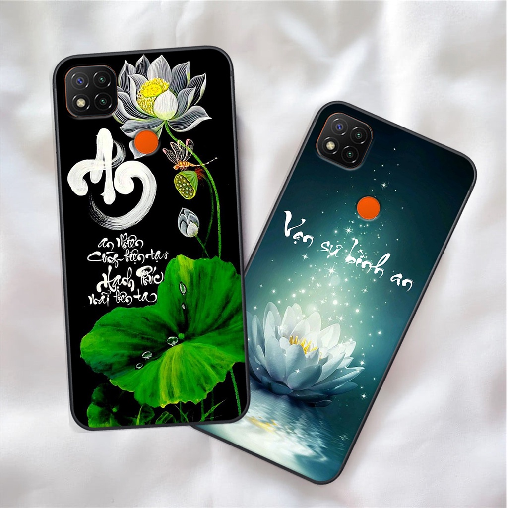 Ốp lưng Xiaomi REDMI 9C in hình chữ tài chữ lộc, Cha Mẹ, bình an SIÊU ĐẸP