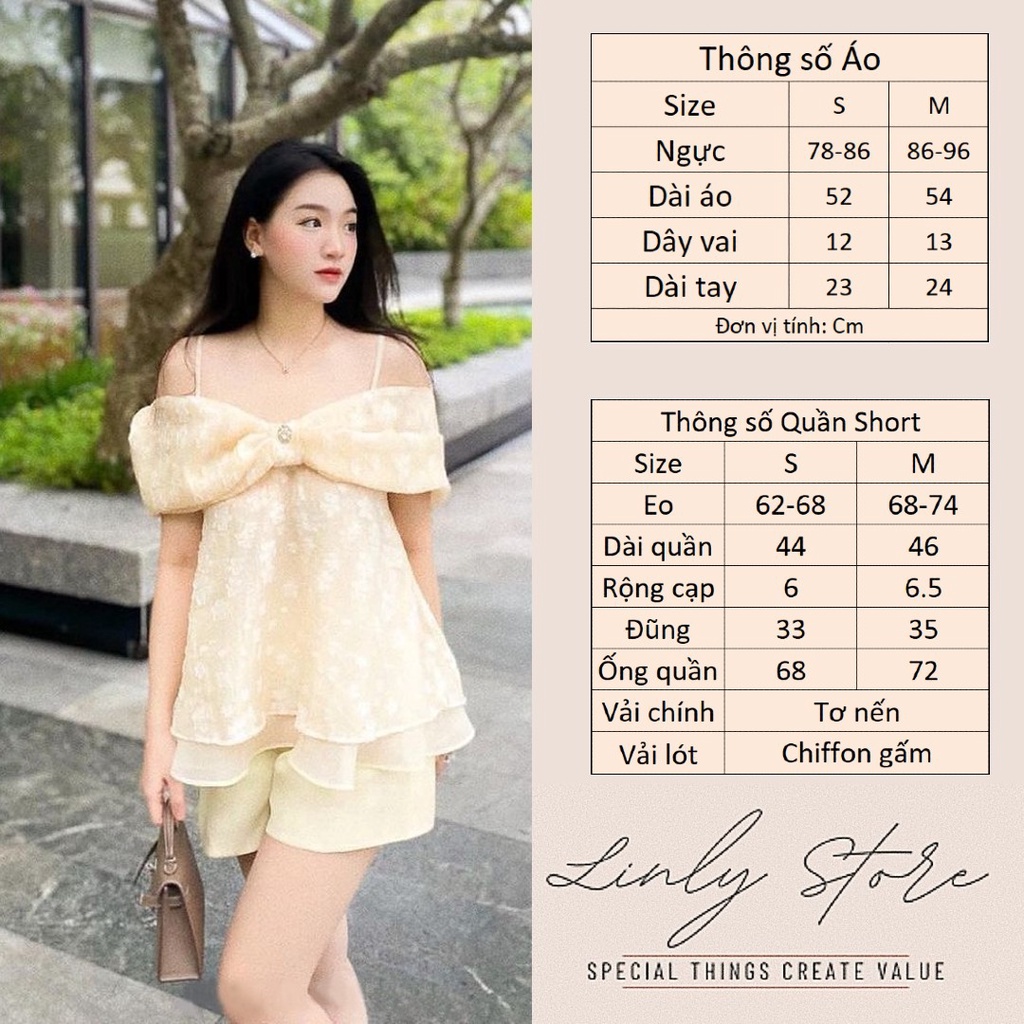 Áo trễ vai 2 dây cổ phối  Áo kiểu nữ chất von hoa