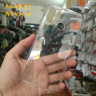 Bộ ốp + Kính trắng trong cho Huawei Nova 3i