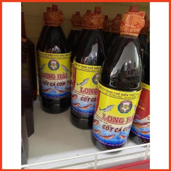 Nước mắm hiệu cốt cá cơm Long Hải loại 900ml !