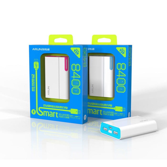 PIN SẠC DỰ PHÒNG ARUN 8400MAH - Hàng nhập khẩu