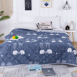 cái mền  Mùa hè băng lụa mỏng chăn bông giặt