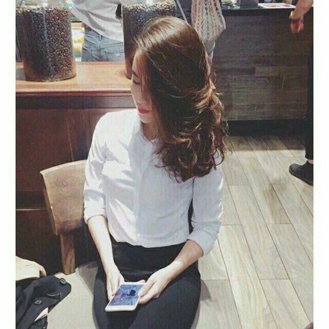 Áo sơ mi chất kate lụa