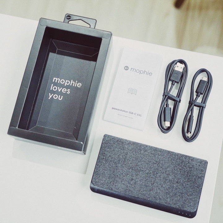 Pin sạc dự phòng cao cấp MOPHIE Powerstation XXL 19500mAh PD 30W 1C-1A