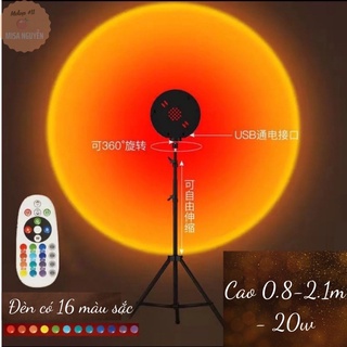 Đèn sống ảo 16 màu có điều khiển cầm tay