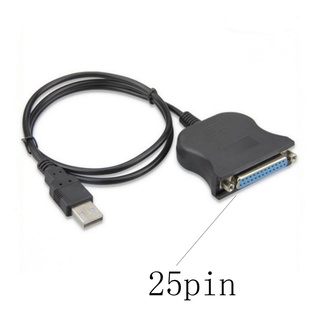 Cáp máy in lpt paralle ieee 1284 - cáp chuyển lpt paralle ieee 1284 25 pin sang usb 2.0 cho máy in máy quét