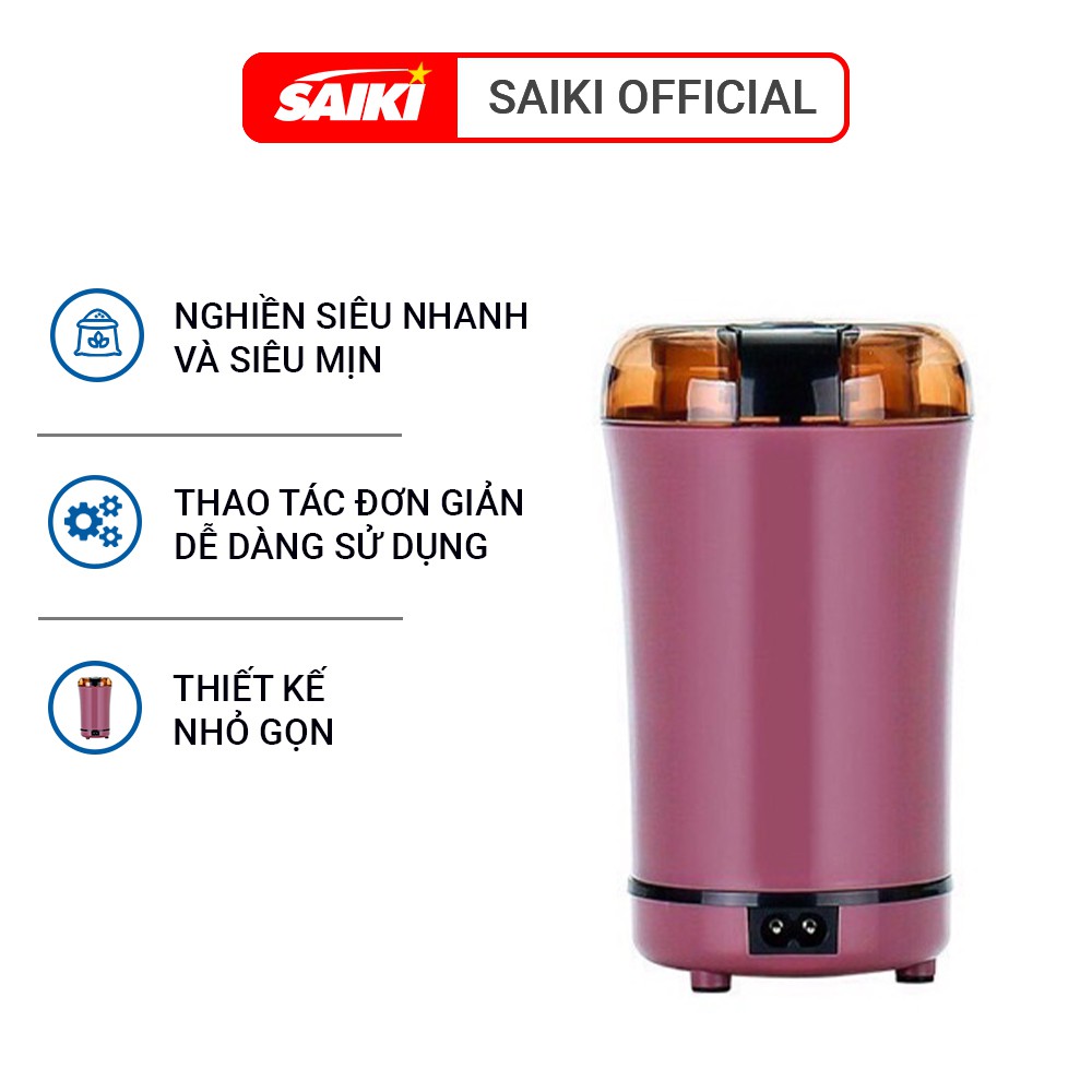 [Mã ELHA22 giảm 5% đơn 300K] Máy xay/nghiền ngũ cốc mini, nghiền mịn các loại hạt, xay thịt