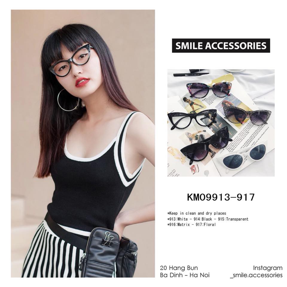 SMILE - Kính mắt mèo đuôi nhọn - P859 | BigBuy360 - bigbuy360.vn