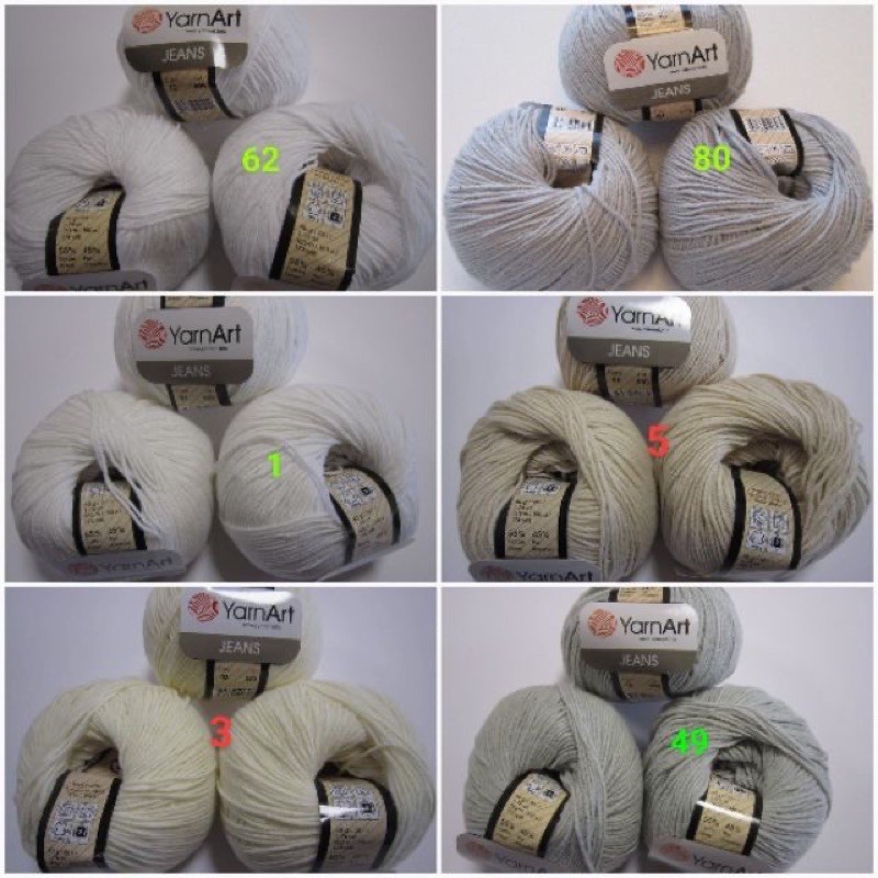 Len Jeans Art cuộn 50gr
