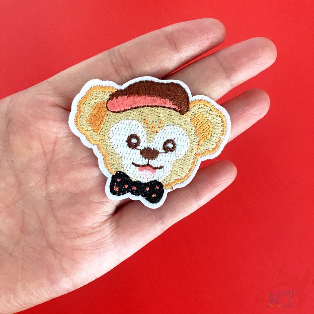 ☸ Duffy Patch ☸ 1Pc Disney Bear Diy Sew On Iron On Patch （Duffy - Series 01）