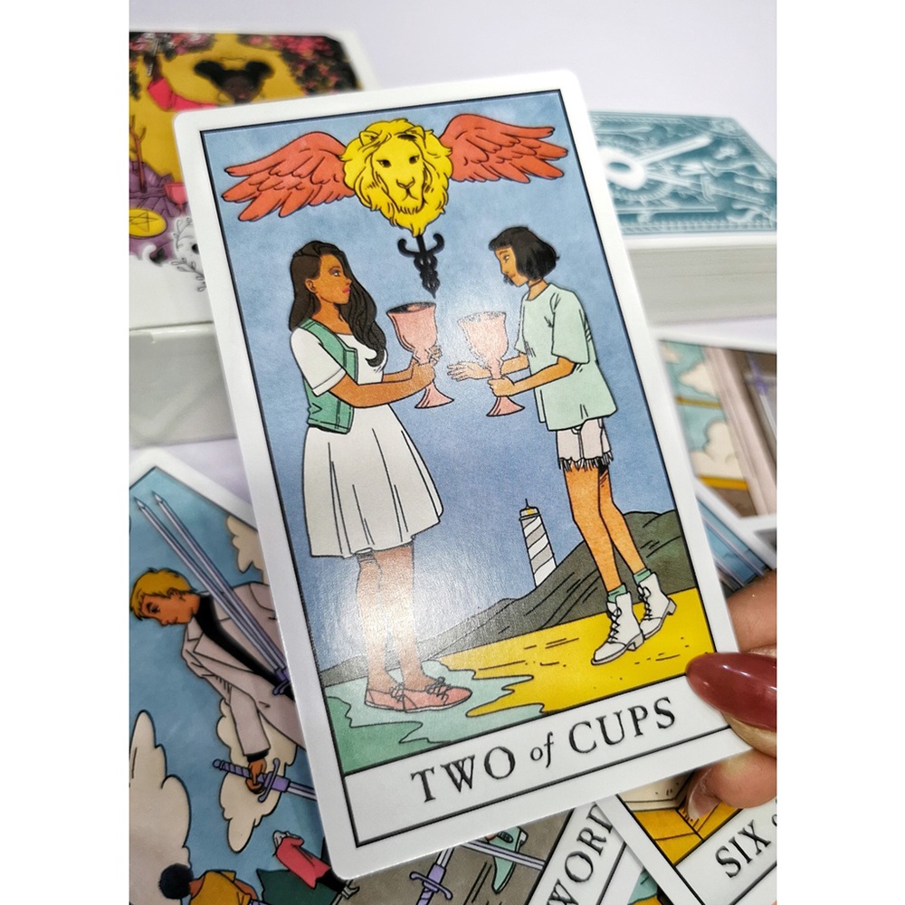 [Size Gốc] Bộ Bài Modern Witch Tarot 78 Lá 7x12 Cm Tặng Đá Thanh Tẩy S53