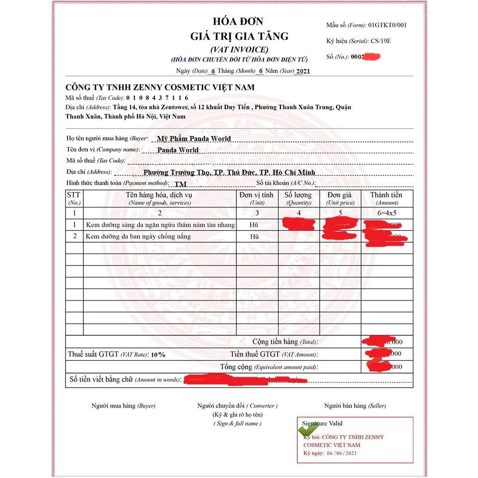 Bộ Kem Zenny chính hãng Sáng Da Ngừa Thâm Nám Tặng Kèm Serum và Son Môi