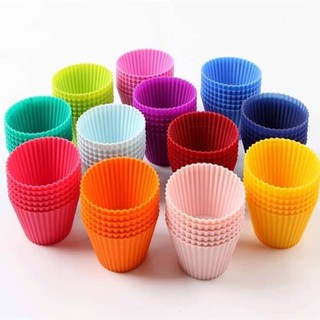 Cup silicon làm bánh / khuôn silicon làm bánh / làm muffin
