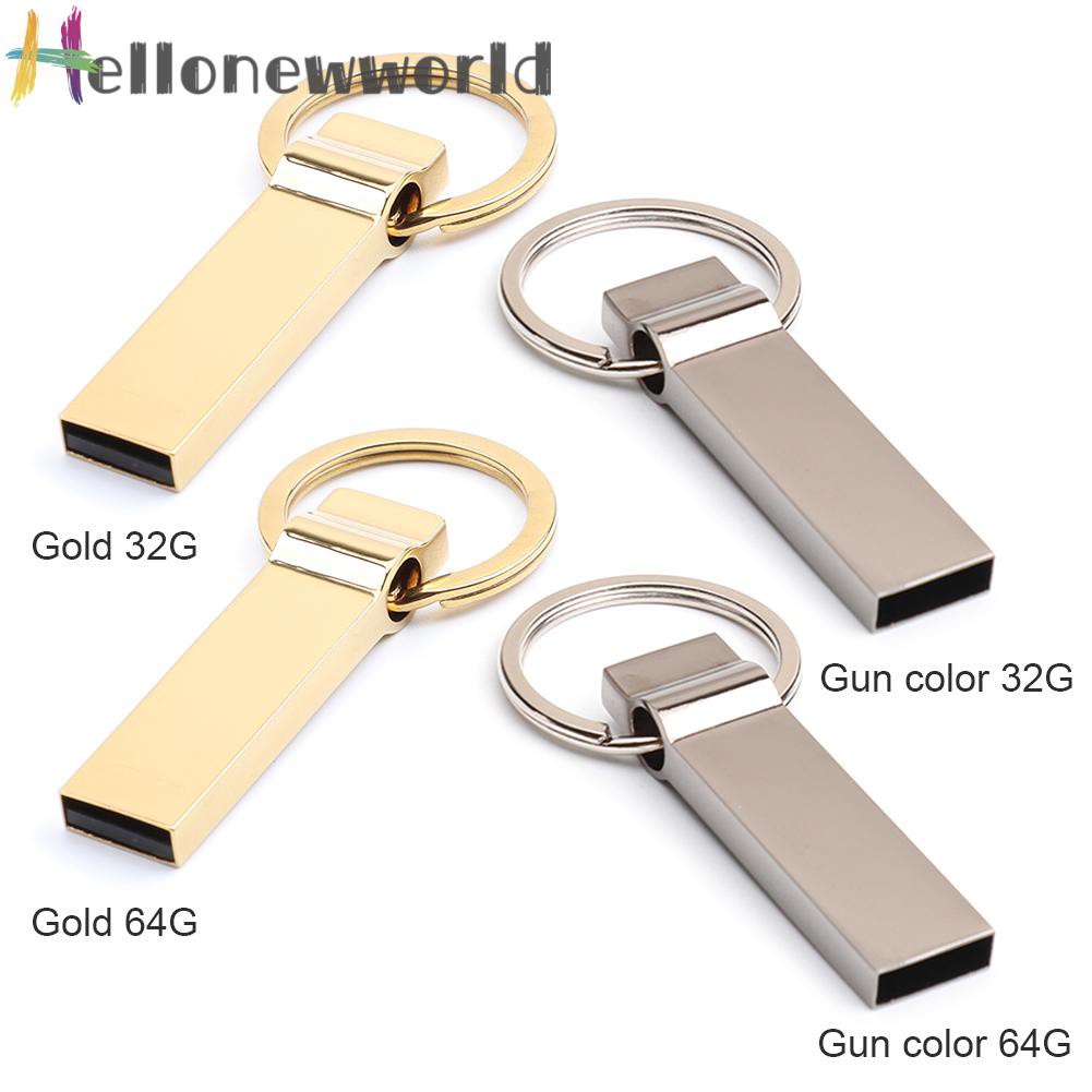 Usb 2.0 Dung Lượng 32gb / 64gb Có Móc Khóa Đầy Tiện Lợi