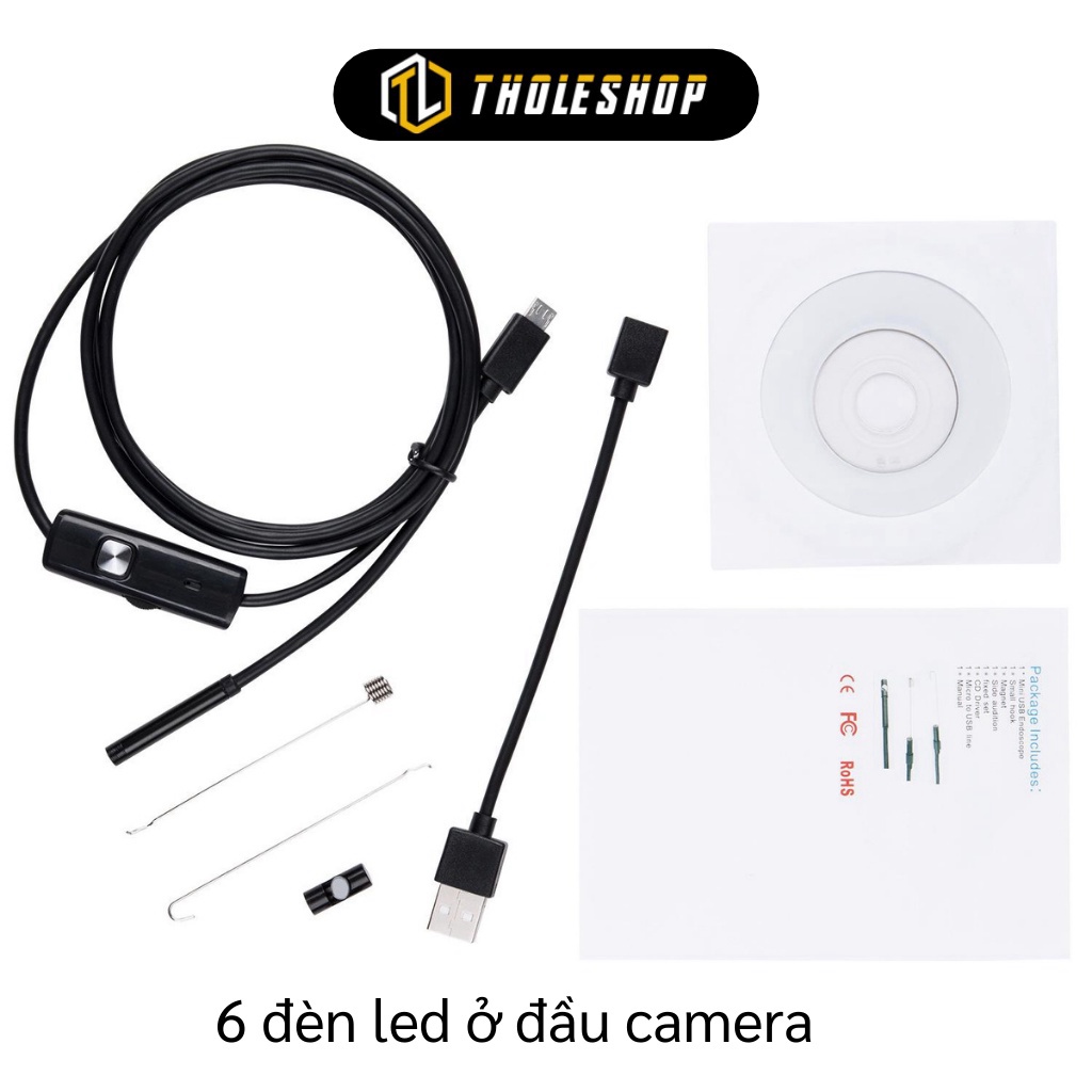 [SGD] Camera Nội Soi - Camera Nội Soi Chống Nước, Kiểm Tra Tường, Ống Dẫn Androi 5.5mm 8826