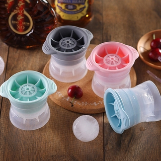 Khuôn làm nước đá hình tròn dùng uống rượu whiskey tiện dụng yhyt