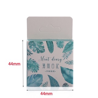 Hộp sticker hình lá cây