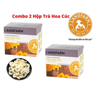 Combo 2 Hộp Trà Hoa Cúc Túi Lọc Langfarm, Hộp 20 Tép - MSN181609