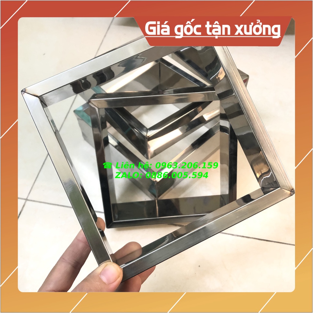 [HOT] Khuôn Làm,  Khuôn Gói Bánh Chưng Inox Luôn Sáng Bóng