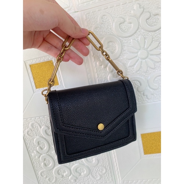 Túi đeo chéo mini nữ C.n.k quai xích mẫu mới kèm dây đeo fullbox