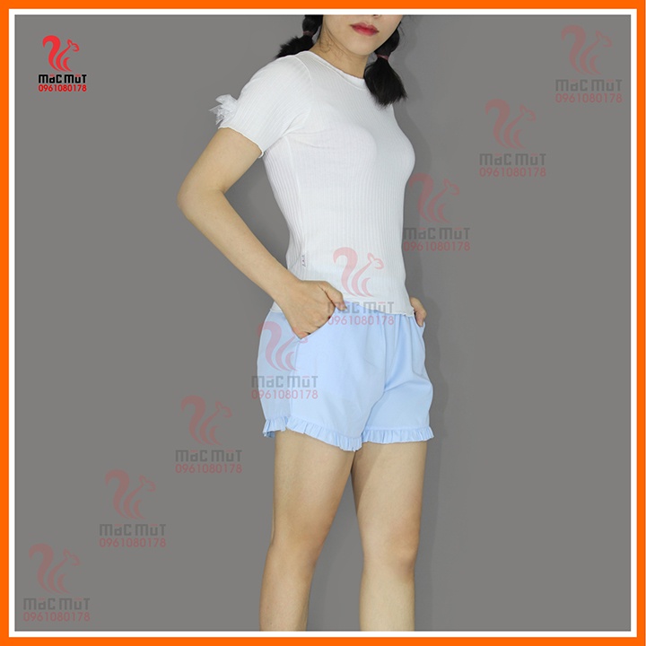 Q99 - Quần thời trang dễ thương phù hợp làm đồ mặc nhà, đồ đi ngủ, đồ tập thể thao. Quần kiểu ngắn, quần thun thể thao.