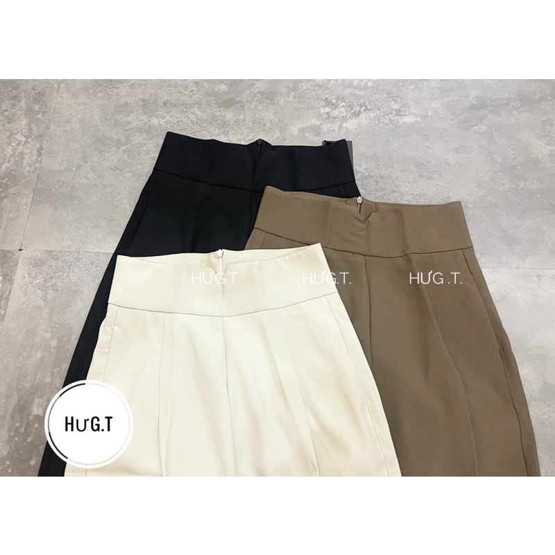 QUẦN BAGGY LỤA CẠP CAO TÔN DÁNG MS15292