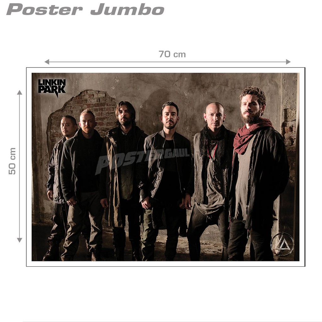 Poster Hình Nhóm Nhạc Linkin Park Mui73 - Size 50x70cm