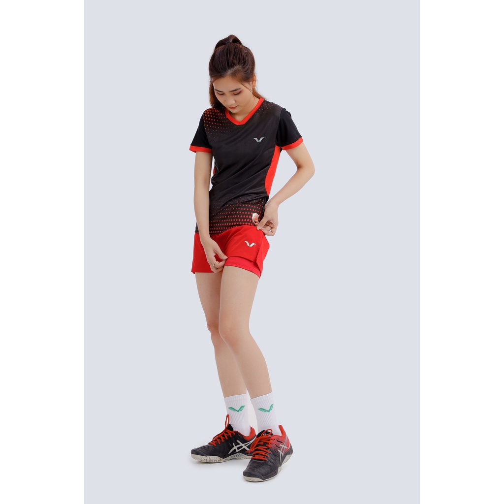 Quần thể thao, Quần cầu lông, tennis đẹp dành cho nữ 2 lớp QVN10 - Dungcusport